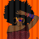 Pardon My Fro shower curtain
pardonmyfro.com